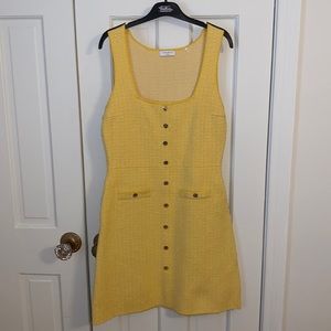 Sandro Cannelle Sleeveless Tweed Mini Dress